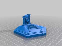 Castle Grayskull Remix of Settlers brick tile
