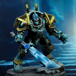 Clockwork Ancient - Space Dwarf golem mech