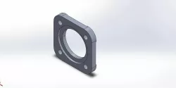 (CNC milling) Taiwan Kymco KTR  rear sprocket bracket