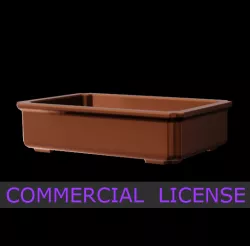 COMMERCIAL USE-BONSAI POT DESIGN 001