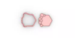 COOKIE CUTTERS WITH STAMP/STAMP - TO ADD PHRASES - COOKIE CUTTER -