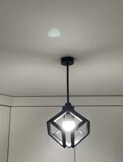 Cube lamp / chandelier