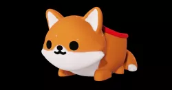 Cute fox flowerpot