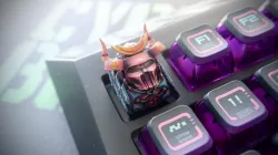 Cyber Samurai Keycap - DIGITAL FILES FOR 3D PRINTING - KEYCAP FOR MECHANICAL KEYBOARD