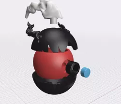 DARKRAI POKEBALL