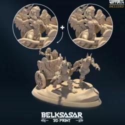 Darksand Chariotry Nude and Normal