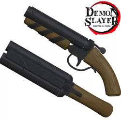 Demon Slayer Genya short shotgun from smordsmith village arc fan-art, .stl files, ready for print