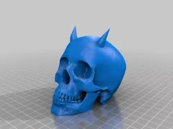Devils skull