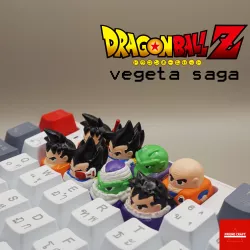 Dragon Ball Z Vegeta Saga Keycap
