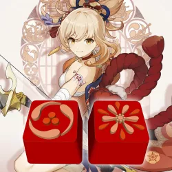 Genshin Impact Keycaps: Yoimiya