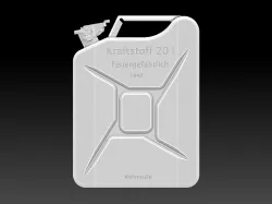German Jerry Can "Kraftstoff".