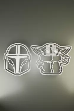 GROGU MANDO STAR WARS - 02 COOKIE CUTTERS