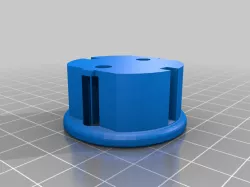 Grounded plug adapter to male plug