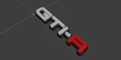 GTIR 3D Badge