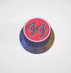 Guitar knob - Foo Fighters