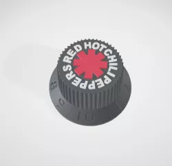 Guitar knob - Red Hot Chili Peppers