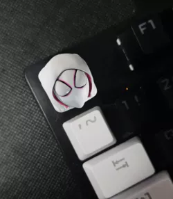 gwen stacy - KEYCAP 3D KEYBOARD - SPIDERWOMAN