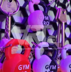 Gym Bros Russian Weights Key Ring Set - Gym Sis