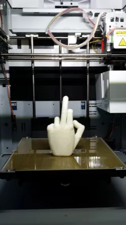 Hand Fuck - middle finger