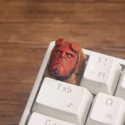 Hellboy MX Artisan Keycap for Mechanical Keyboard
