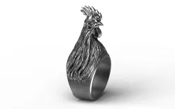 Hen Cock Bird Ring