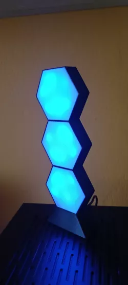 hexagon  led lamp