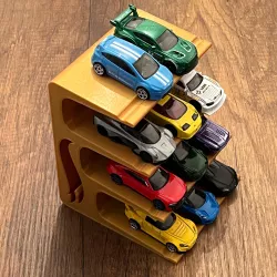 Hot Wheels Diecast 1/64 Scale Car Stand Display Shelf for 12 cars