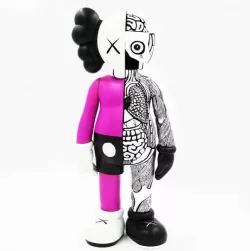 Kaws Half edit for printing Bearbrick mashup supreme