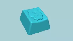 KeyCap - Tibia Sudden Death Rune SD - Decorative KeyCaps