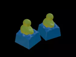 KEYCAP  YELLOW DUCK