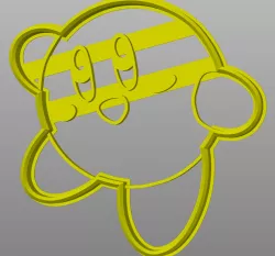 Kirby cookie cutter / cookie cutter
