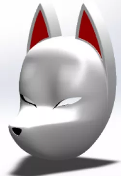 Kitsune Mask