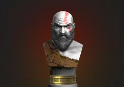LA STUDIOS bust kratos bust god of war