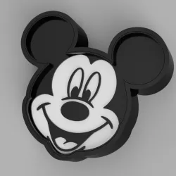 LED LAMP MICKEY HEAD (WITH DETAILS)