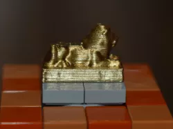 Lego Compatible Micro Lion Statue