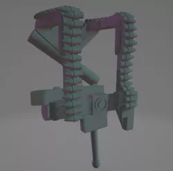 LEGO WW2 German Paratrooper Harness MG 2
