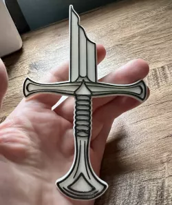 LotR Narsil / Anduril Magnet (8x3mm magnets)