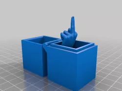Middle Finger Ring/Gift Box