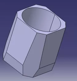 modern plant pot