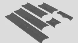 MOVEMENT TEMPLATE SET - 32MM