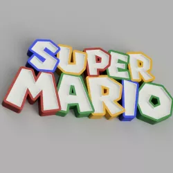 NAMELED SUPER MARIO - LED LAMP WITH NAME
