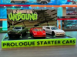 Need for Speed Unbound Prologue Cars Display
