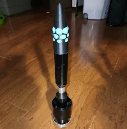 Neptune Explorer model rocket