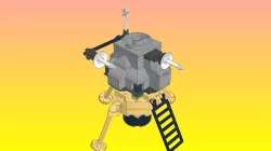 NotLego Lego Lunar Module LM-11 Model 511