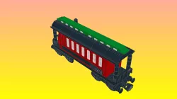 NotLego Lego Passengers Wagon Model 632