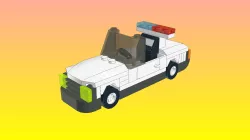 NotLego Lego Police car Model 125
