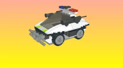 NotLego Lego Police Car Model 129