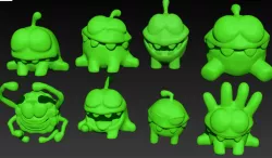 om nom pack x8