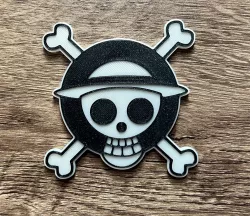 One Piece Straw Hat Pirates Mark (8x3mm magnets)