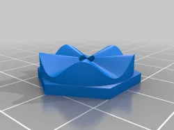 OpenSCAD configurable Hirth joints